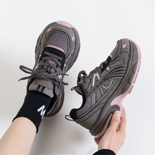 Damen Sportliche High-Performance Sneakers mit nahtloser Verarbeitung EB