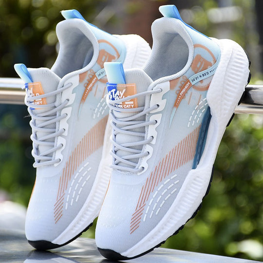 Damen Leichte Atmungsaktive Laufschuhe mit flexibler Sohle EB