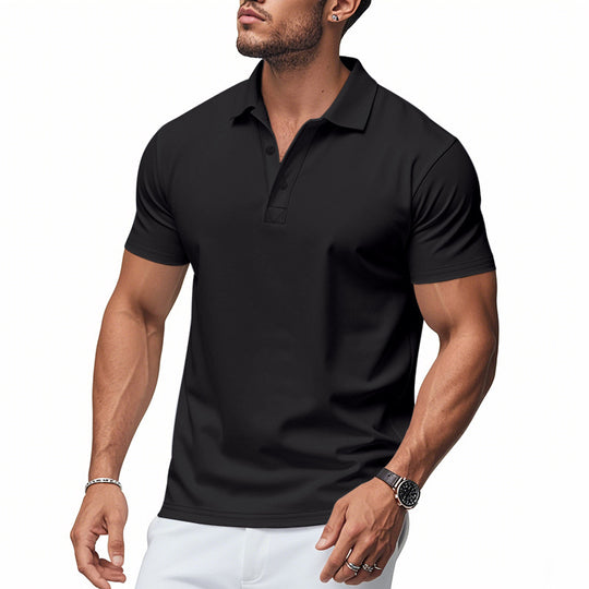 Herren Polohemd mit modernem Schnelltrocknungsstoff und eleganter Passform EB