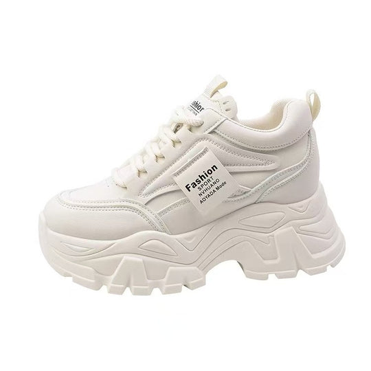 Damen Chunky Sneakers mit trendigem Design und dämpfender Sohle EB