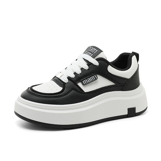 Damen modische Plateau Sneakers mit ergonomischer Dämpfung und trendigem Design EB