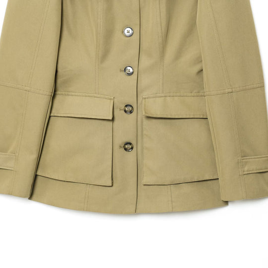Damen Utility-Jacke mit praktischen Taschen EB