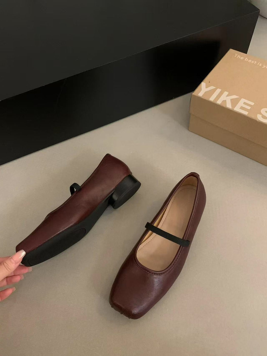 Damen Ballerinas mit elegantem Riemchen und komfortabler Passform EB