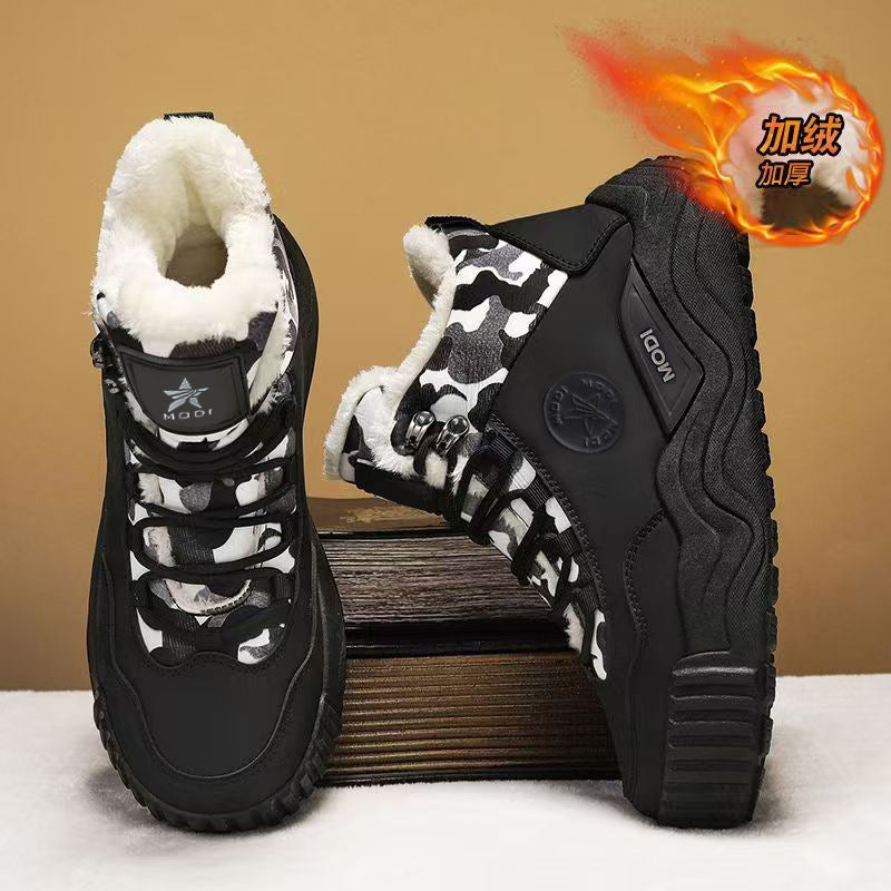 Damen warme gefütterte Wanderstiefel EB