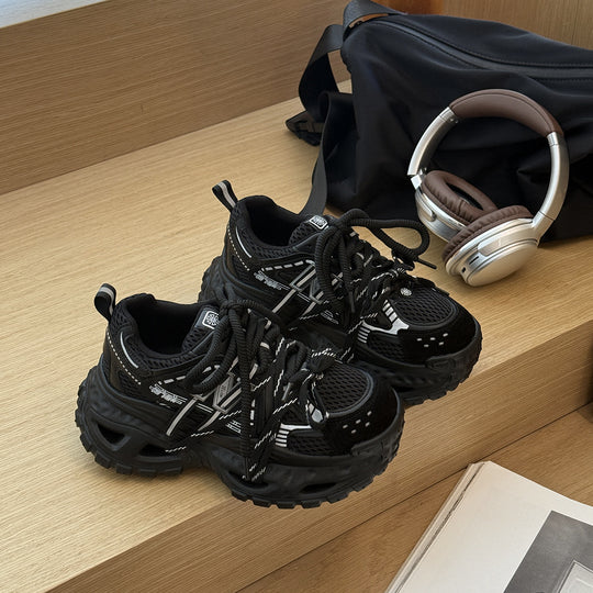 Damen Sneaker mit stoßdämpfender Sohle und atmungsaktivem Obermaterial EB