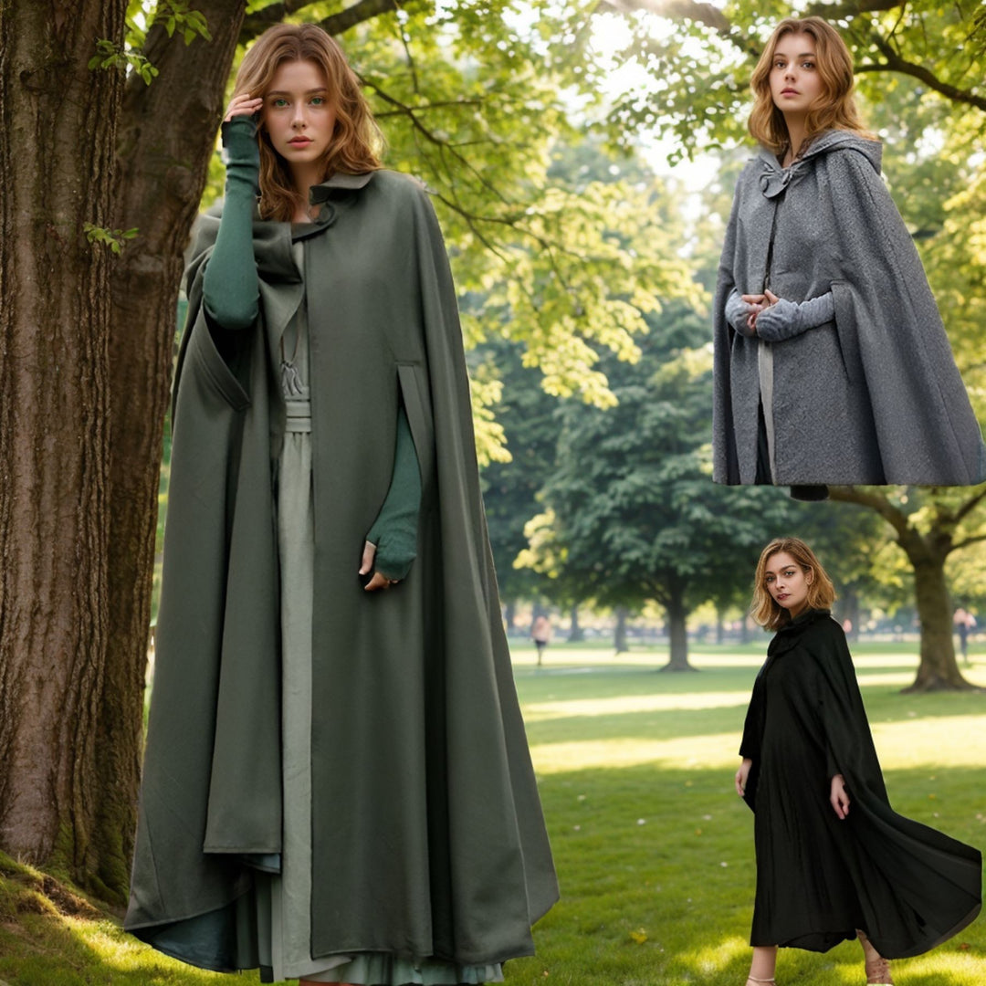 Damen Kapuzenumhang mit elegantem Schnitt EB