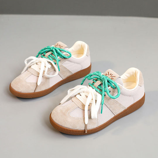 Damen Sportliche Sneaker mit atmungsaktivem Obermaterial und bequemer Dämpfung EB