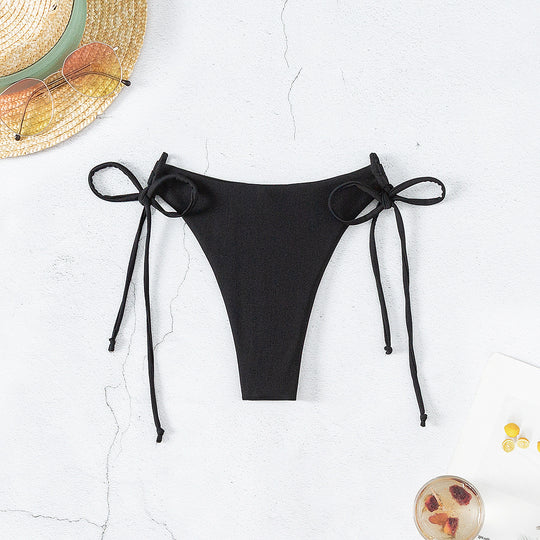 Damen Höchstwertige Schnür Bikini-Hose EB