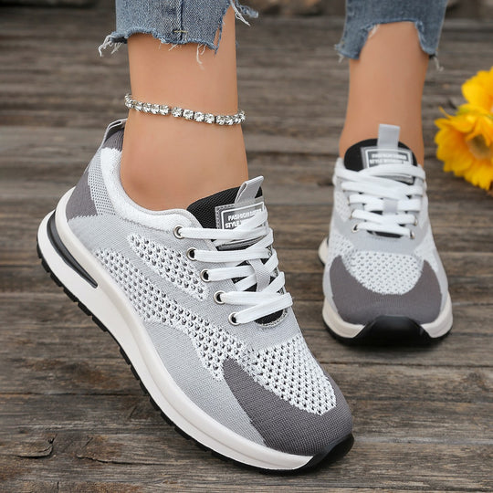 Damen Atmungsaktive Lauf-Sneakers mit flexibel gewebtem Obermaterial EB