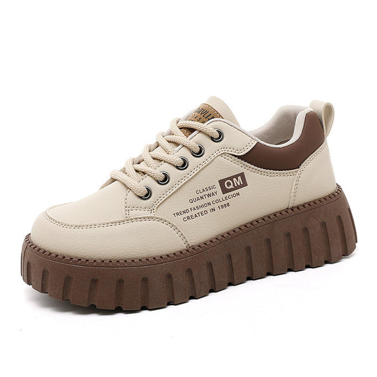 Damen Chunky Sneaker mit hohem Plateau und modischem Design EB