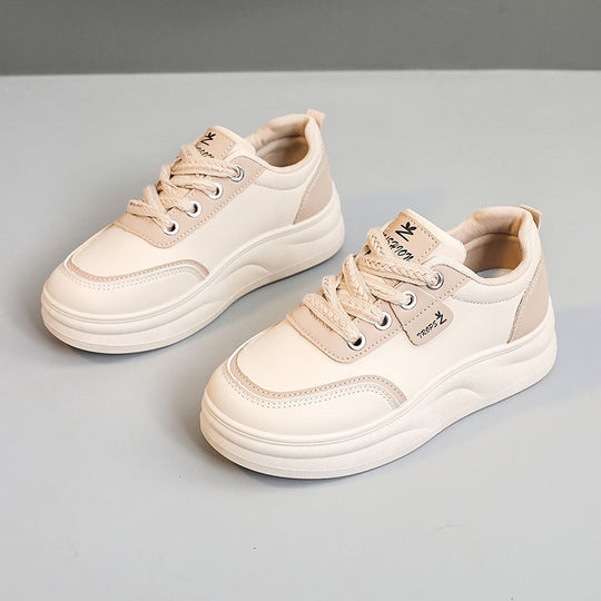 Damen modische Sneakers mit gepolsterter Laufsohle und atmungsaktiver Oberflächenstruktur EB
