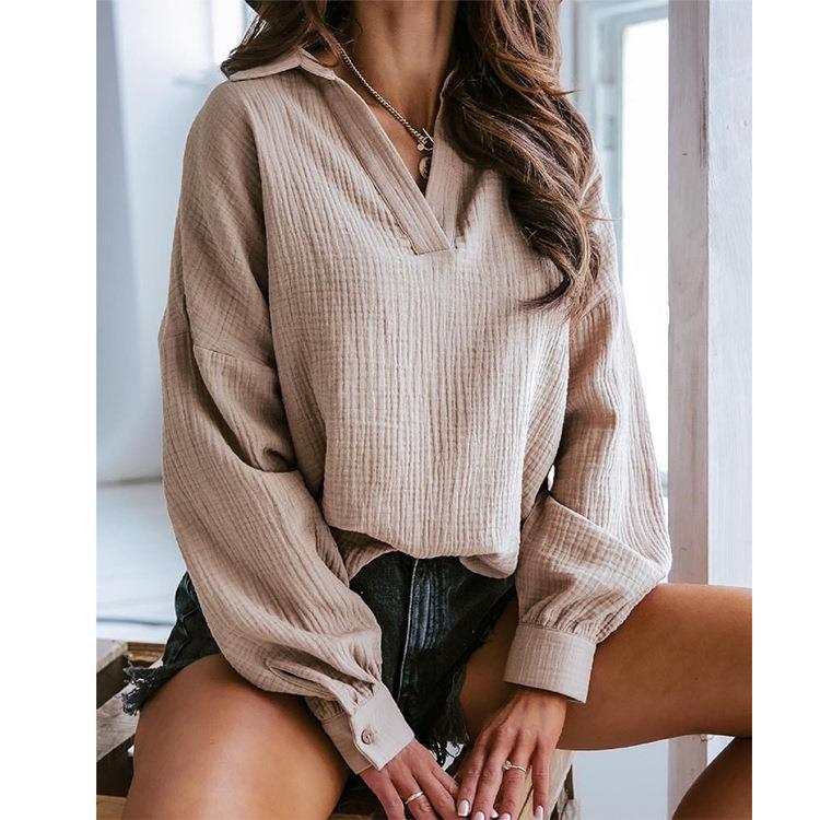 Damen lässige Hemdbluse EB
