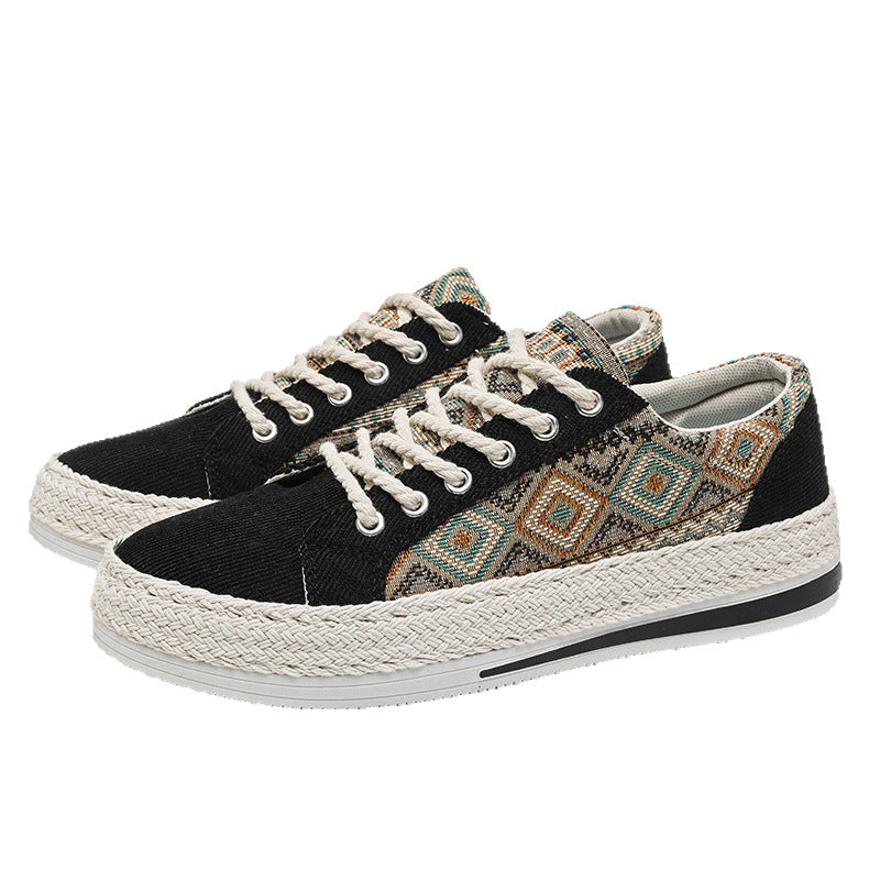 Damen modische Sneakers mit Riemensohle von EB