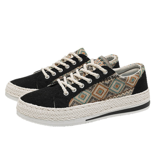 Damen modische Sneakers mit Riemensohle von EB