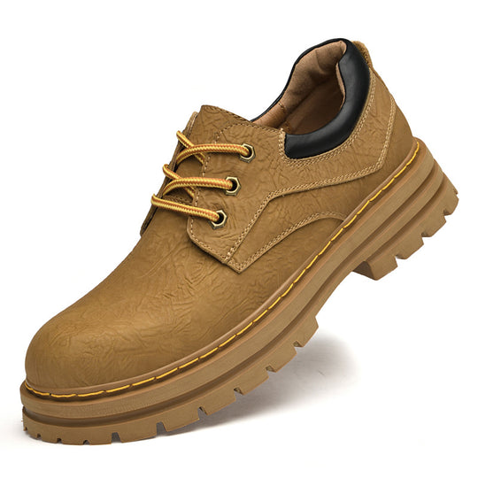 Herren Robuste Schnürschuhe mit rutschfester Gummisohle und atmungsaktivem Obermaterial EB