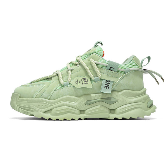 Damen sportliche Chunky Sneakers mit trendigem Design und optimaler Dämpfung EB