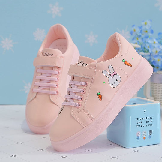 Damen Sneakers mit niedlichen Tiermotiven und bequemer Sohle EB