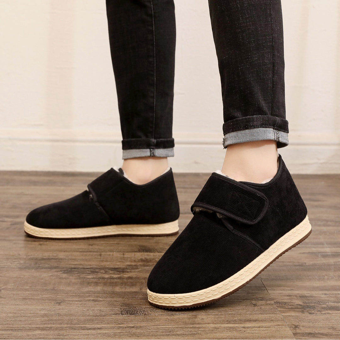 Damen Bequeme Hausschuhe mit kuscheligem Innenfutter und flexibler Sohle EB