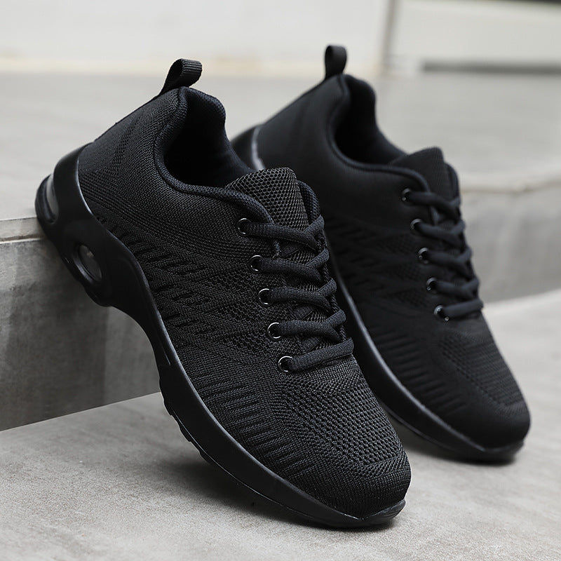 Damen Sportliche Lightweight Sneakers mit atmungsaktiver Mesh-Oberfläche und dämpfender Sohle EB