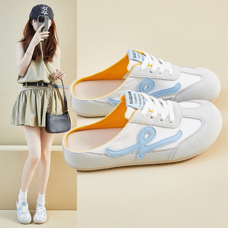 Damen Bequeme Slip-On Sneakers mit atmungsaktiver Obermaterialstruktur EB