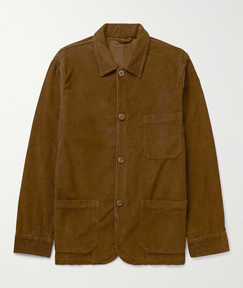 Damen lässige Kordjacke EB