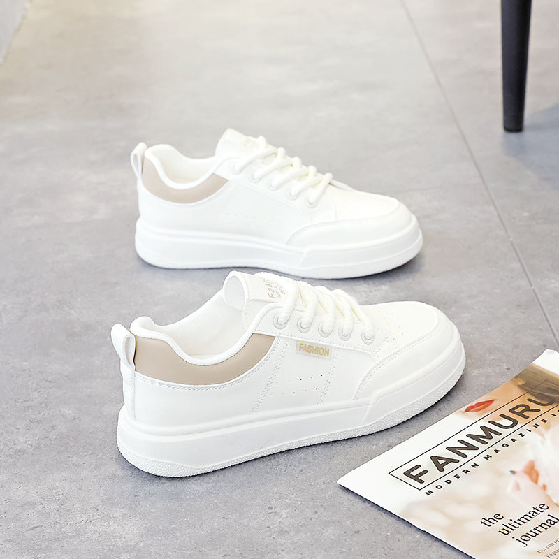 Damen Modische Sneaker mit strapazierfähigem Obermaterial und luftiger Sohle EB