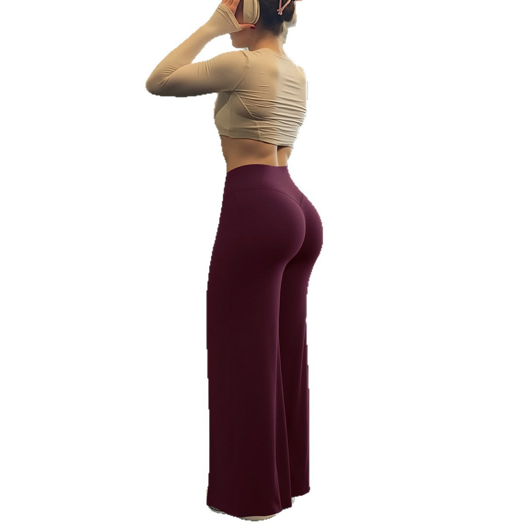 Damen Sportliche Hochbund-Leggings EB
