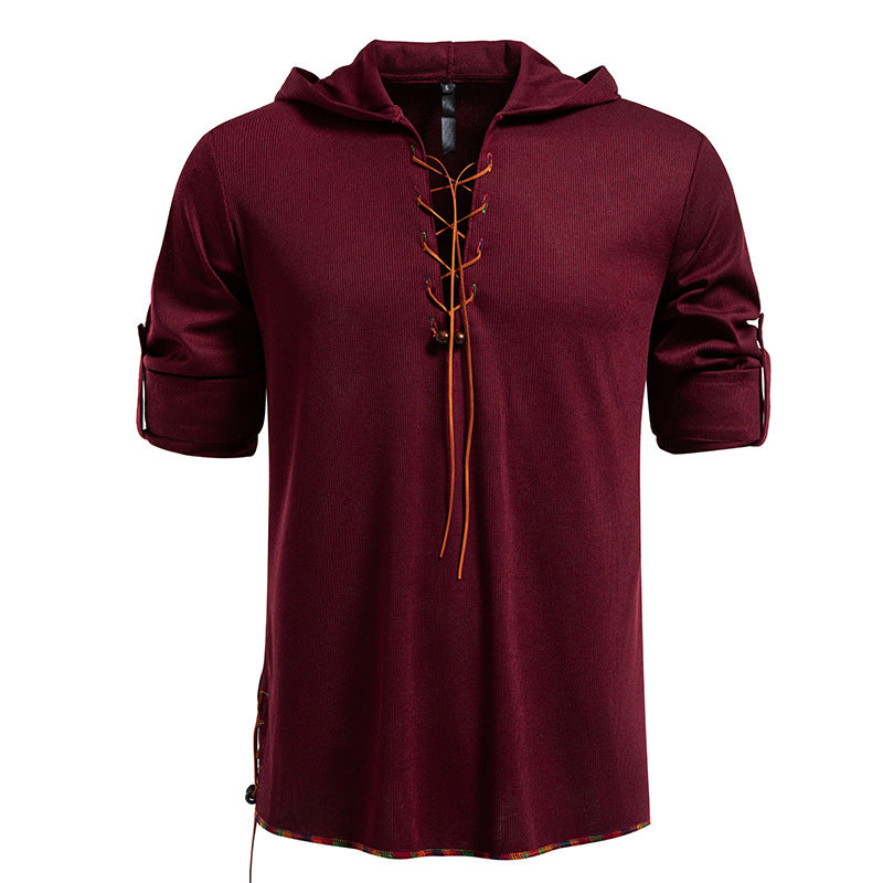 Damen Kapuzenpullover mit einzigartigem Kordelzug und lässigem Schnitt EB