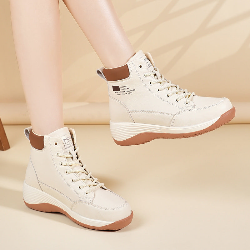 Damen Modische High-Top Sneakers EB