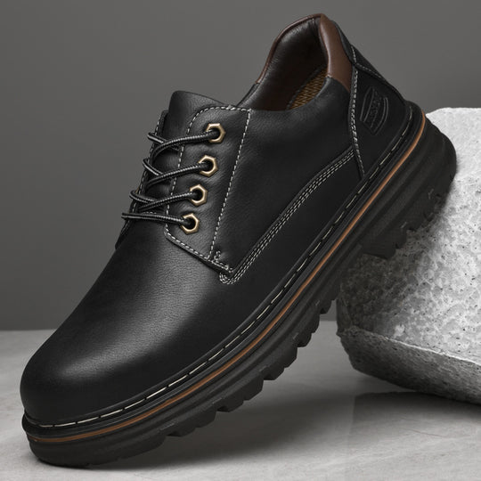 Herren Komfortable Schnürschuhe mit rutschfester Sohle und stoßdämpfendem Design EB