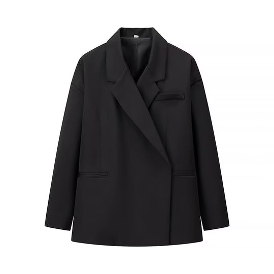 Damen Modische Oversized-Blazerjacke EB