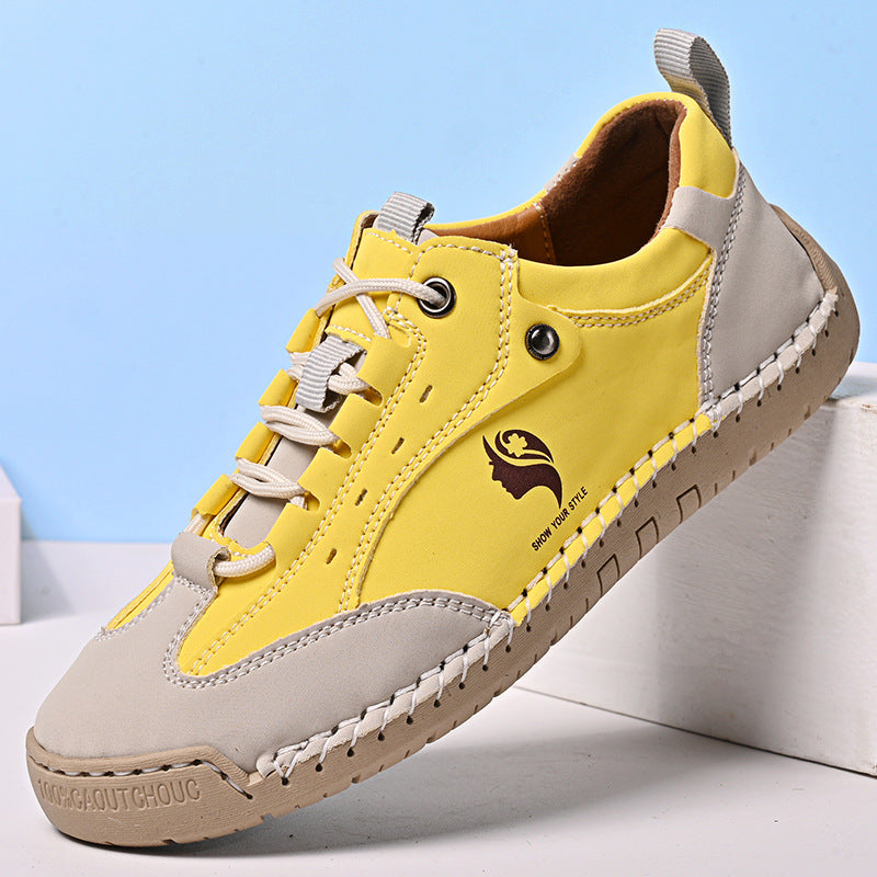 Damen Sportlich-elegante Sneaker mit atmungsaktiver Struktur EB