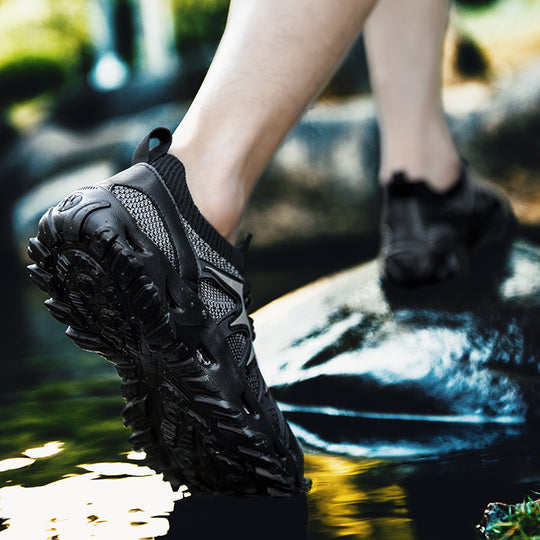 Damen Multifunktionale Freizeitsneaker mit atmungsaktivem Obermaterial und elastischer Schnürung EB