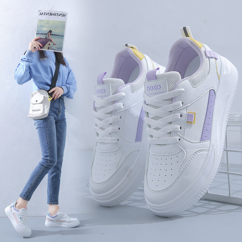 Damen Sneaker mit atmungsaktiver Laufsohle und modernem Design EB