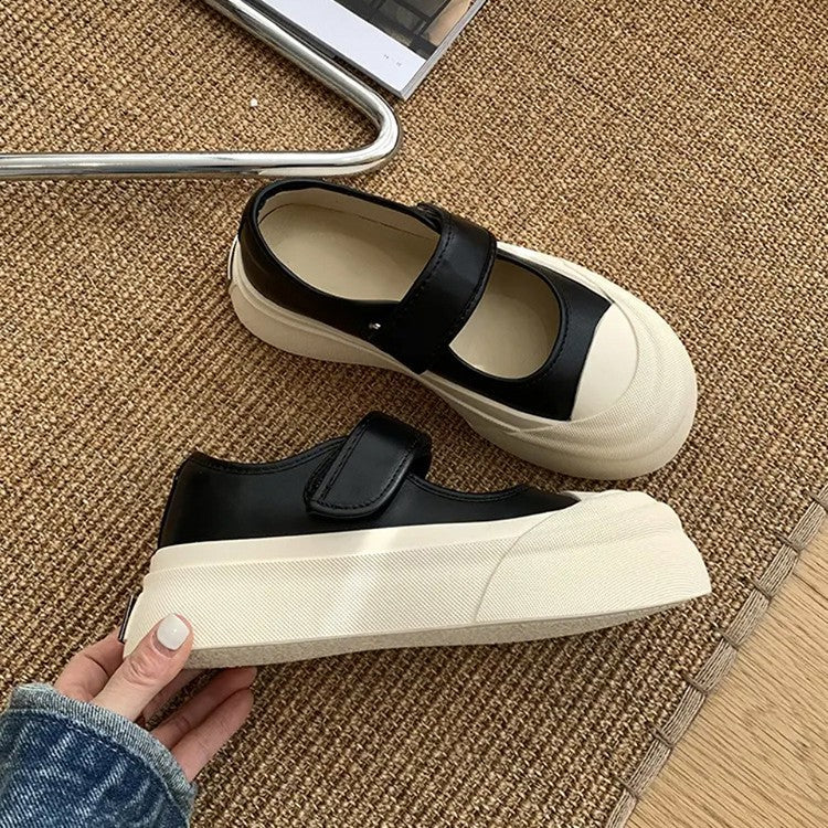 Damen Komfortable Velours-Sneaker mit Klettverschluss EB