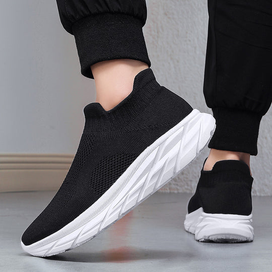 Damen Atmungsaktive Strick-Sneaker mit flexiblem Sockendesign EB