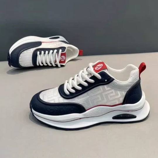 Damen Freizeitsneaker mit atmungsaktiver Oberflächenstruktur und dämpfender Sohle EB