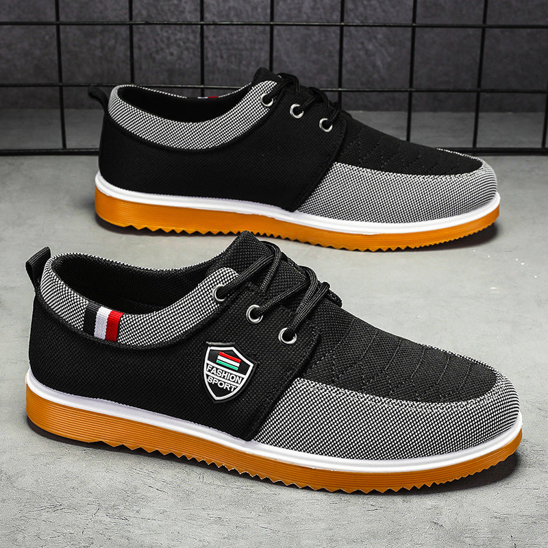 Damen lässige Sneakers mit atmungsaktivem Obermaterial und rutschfester Sohle EB