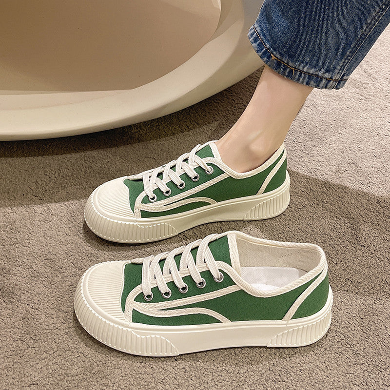 Damen Freizeitschuhe mit dicker Sohle EB