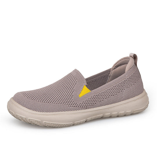 Damen Bequeme Slip-On Laufschuhe aus atmungsaktivem Mesh EB