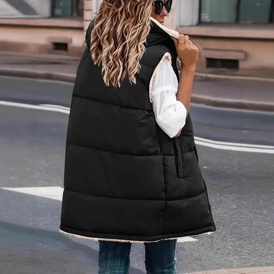Damen Wendejacke mit sherpa Innenfutter EB