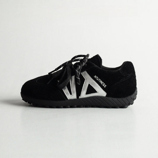 Damen Lauf Sneakers mit Sportlichem Design und Hochwertigem Wildleder EB