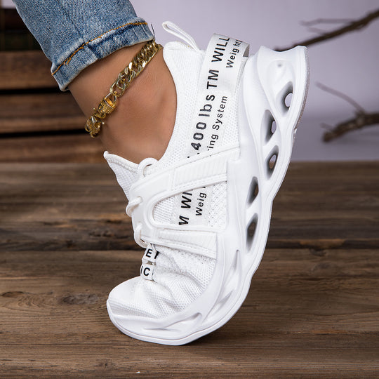 Damen Sportliche Sneakers mit atmungsaktivem Obermaterial und innovativem Dämpfungssystem EB
