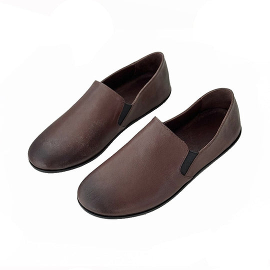 Damen Bequeme und elegante Slipper aus hochwertigem Leder EB