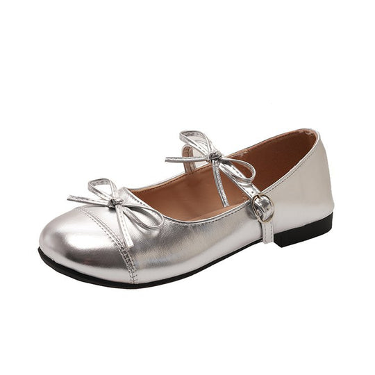 Damen Ballerina-Schuhe mit verspieltem Riemchen und elastischer Passform EB