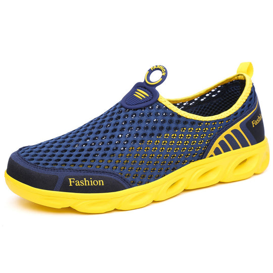 Damen Sportliche Mesh-Schuhe mit flexibler Sohle und atmungsaktiver Oberflächenstruktur EB