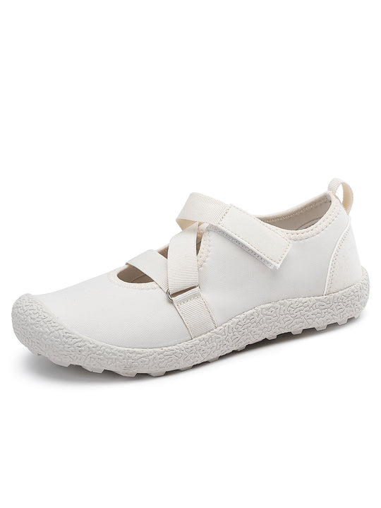 Damen Komfortable und atmungsaktive Aquaschuhe mit verstellbarem Klettverschluss EB