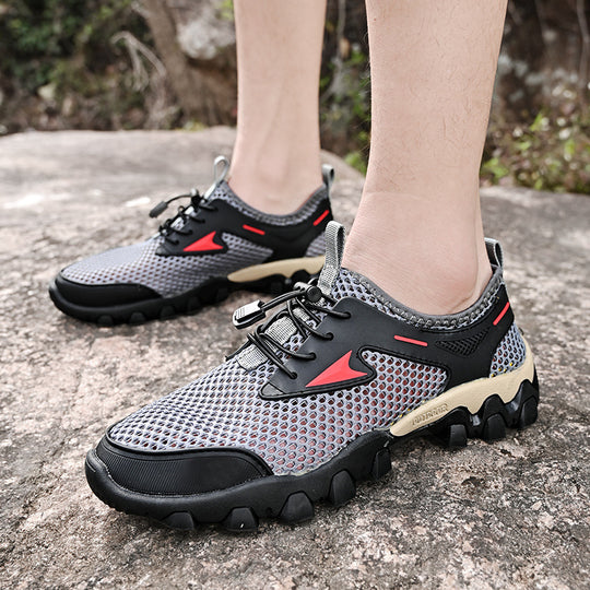 Damen Atmungsaktive Outdoor-Sneaker mit schnelltrocknendem Mesh-Material EB