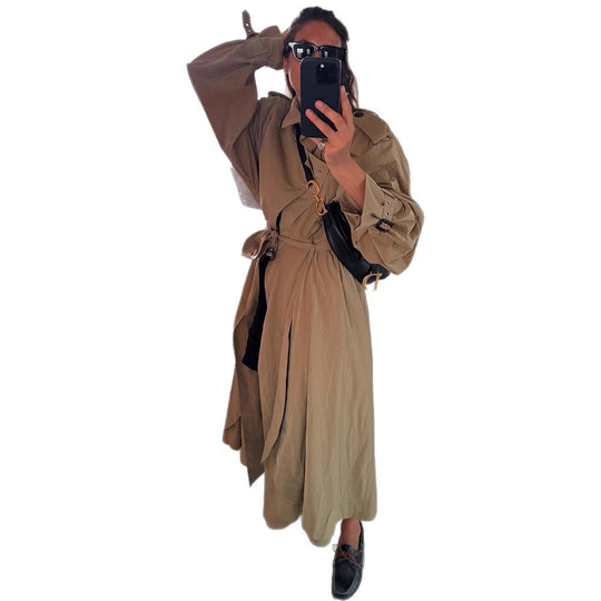 Damen Oversized Trenchcoat EB