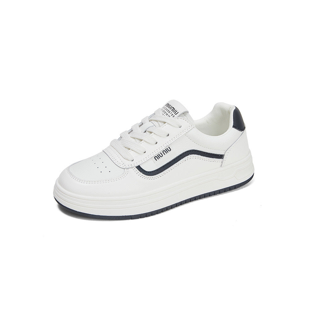 Damen lässige Sneakers mit modischem Design und dämpfender Außensohle EB